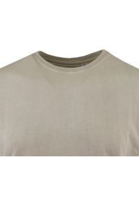 Męski T-Shirt -Brave Soul- Delikatny Efekt Sprania Tkaniny - Beż. Okazja: na co dzień. Kolor: wielokolorowy, brązowy, beżowy. Materiał: bawełna. Sezon: lato, wiosna. Styl: casual #5