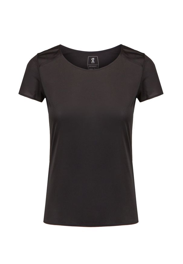 On Running - T-shirt damski ON RUNNING PERFORMANCE-T. Materiał: tkanina. Wzór: ze splotem. Sport: bieganie