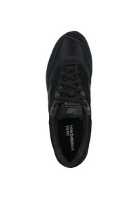 Buty do chodzenia męskie New Balance 997. Zapięcie: sznurówki. Kolor: czarny. Materiał: guma, syntetyk, tkanina, materiał. Szerokość cholewki: normalna. Sport: turystyka piesza