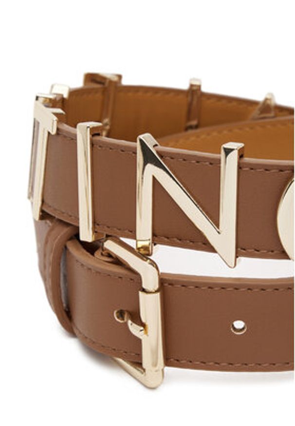 VALENTINO - Valentino Pasek Damski Emma Winter VCS3M257N Brązowy. Kolor: brązowy. Materiał: skóra