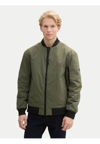 Tom Tailor Denim Kurtka bomber 1043828 Zielony Regular Fit. Kolor: zielony. Materiał: syntetyk #1