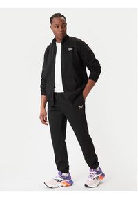Reebok Spodnie dresowe Winchester Pant RK25146CCM Czarny Regular Fit. Kolor: czarny. Materiał: bawełna #4