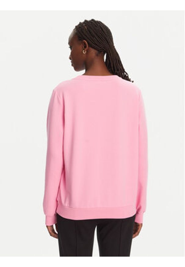 Liu Jo Sport Bluza TA5168 FS090 Różowy Regular Fit. Kolor: różowy. Materiał: bawełna. Styl: sportowy