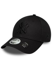 Czapka damska New Era New York Yankees MLB Bowback 9FORTY 60771757 - czarna. Kolor: czarny. Materiał: bawełna, materiał. Wzór: haft. Styl: casual, elegancki, klasyczny #1