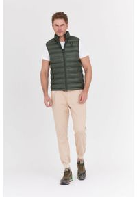 Blauer USA - BLAUER Zielony puchowy bezrękawnik męski logan, Rozmiar 3XL. Kolor: zielony. Materiał: puch. Długość rękawa: bez rękawów #4