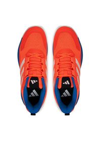 Adidas - adidas Buty halowe Novaflight 2 Indoor JP7272 Pomarańczowy. Kolor: pomarańczowy. Materiał: materiał #4