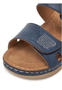 Clara Barson Sandały WFA3741-1 Granatowy. Kolor: niebieski. Materiał: syntetyk, materiał #7