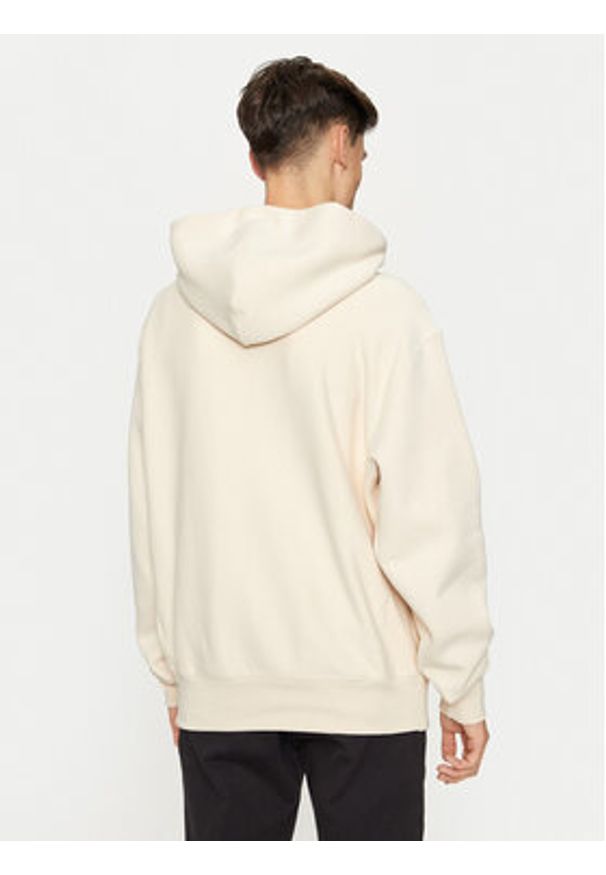 Champion Bluza 220705 Beżowy Relaxed Fit. Kolor: beżowy. Materiał: bawełna
