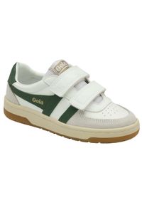 Sneakersy dla dzieci Gola Hawk. Kolor: biały, wielokolorowy, zielony #1