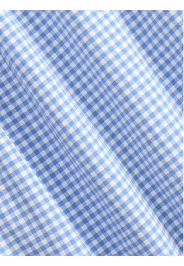 Polo Ralph Lauren Koszula 710853129002 Błękitny Custom Fit. Typ kołnierza: polo. Kolor: niebieski. Materiał: bawełna