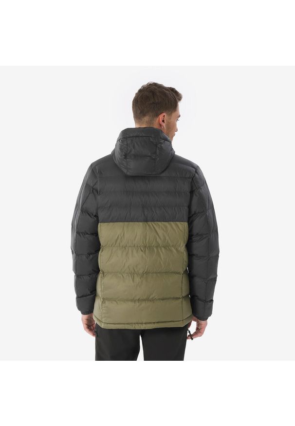 columbia - Kurtka turystyczna zimowa męska Colombia Buck Butte™ II. Typ kołnierza: kołnierzyk stójkowy. Kolor: zielony. Materiał: skóra, materiał, syntetyk, nylon, puch. Sezon: zima. Sport: turystyka piesza