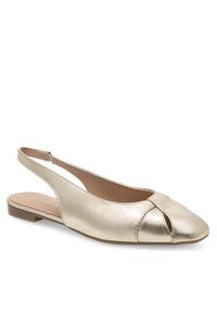 Lasocki Baleriny RST-IRENA-13 Złoty. Kolor: złoty. Materiał: skóra #6