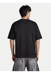 G-Star RAW - G-Star Raw T-Shirt Center D24780-C336 Czarny Boxy Fit. Kolor: czarny. Materiał: bawełna #4