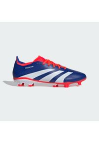 Adidas - Buty Predator League FG. Kolor: biały, niebieski, czerwony, wielokolorowy. Materiał: materiał