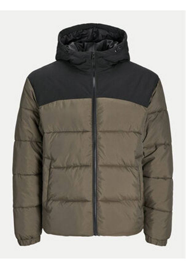 Jack & Jones - Jack&Jones Kurtka zimowa Moon 12256882 Brązowy Regular Fit. Kolor: brązowy. Materiał: syntetyk. Sezon: zima