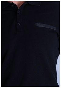 Fendi - FENDI Koszulka polo męska w kolorze czarnym, Rozmiar 46. Typ kołnierza: polo. Kolor: czarny. Materiał: bawełna. Wzór: aplikacja. Styl: klasyczny #3