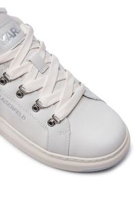 Karl Lagerfeld - KARL LAGERFELD Sneakersy KL67544 Biały. Kolor: biały. Materiał: skóra