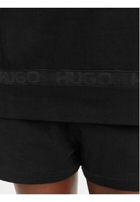 Hugo - HUGO Piżama 50561609 Czarny Relaxed Fit. Kolor: czarny. Materiał: bawełna #4