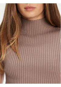 Guess Sweter W5YR04 Z0040 Brązowy Regular Fit. Kolor: brązowy. Materiał: syntetyk #4