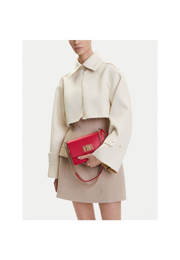 Torebka Furla. Kolor: czerwony