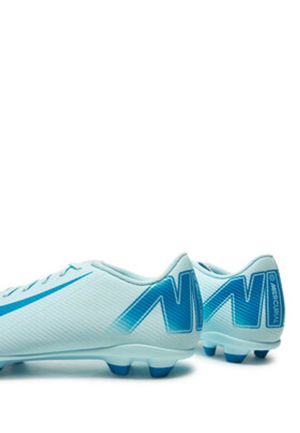 Nike Buty do piłki nożnej Vapor 16 Club Fg/Mg FQ8441 400 Błękitny. Kolor: niebieski. Materiał: syntetyk