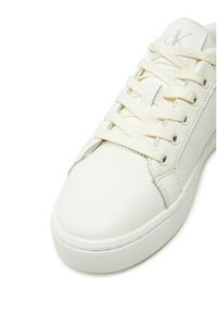 Calvin Klein Jeans Sneakersy Classic Cupsole Low Ohb YW0YW01799 Biały. Kolor: biały. Materiał: skóra #6