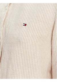 TOMMY HILFIGER - Tommy Hilfiger Koszula WW0WW44679 Beżowy Relaxed Fit. Kolor: beżowy. Materiał: len #3
