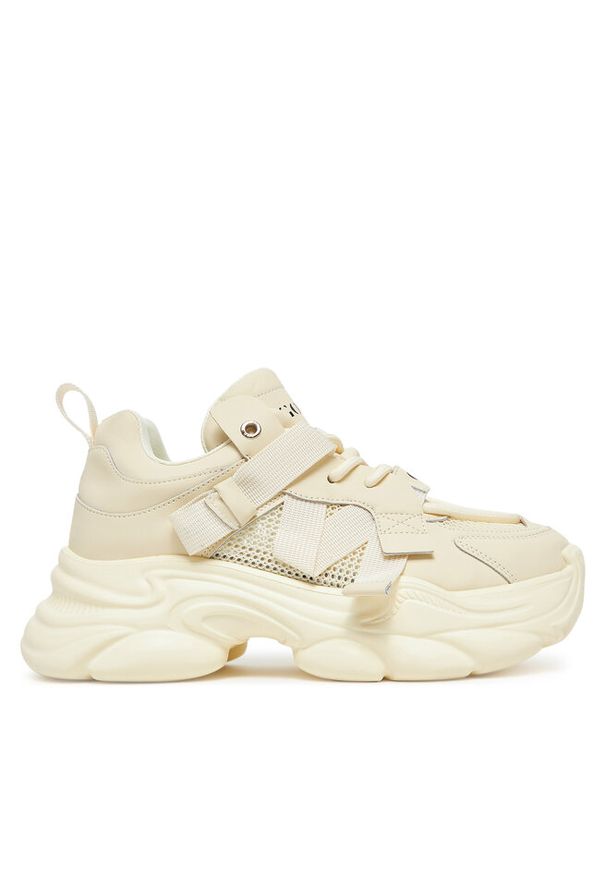 Sneakersy GOE. Kolor: kremowy