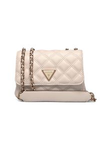 Guess - GUESS Torebka w kolorze taupe damska Giully II Mini. Kolor: beżowy. Styl: elegancki, casual. Rodzaj torebki: na ramię #4