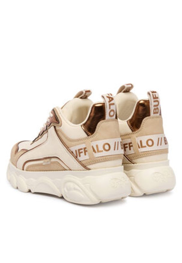 Buffalo Sneakersy Cld Chai 1636524 Beżowy. Kolor: beżowy. Materiał: skóra