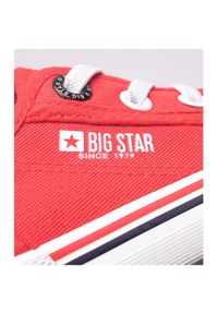 Big-Star - Trampki Big Star Jr JJ374167 czerwone. Kolor: czerwony. Materiał: materiał, syntetyk, guma. Szerokość cholewki: normalna #4