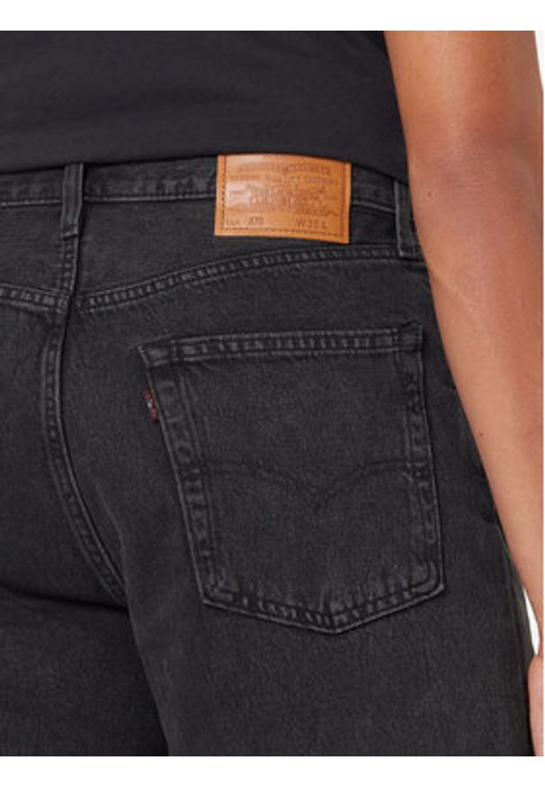 Levi's® Jeansy Capri 478™ 004A8-0003 Czarny Baggy Fit. Kolor: czarny