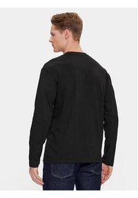 Calvin Klein Longsleeve K10K111847 Czarny Regular Fit. Kolor: czarny. Materiał: bawełna. Długość rękawa: długi rękaw