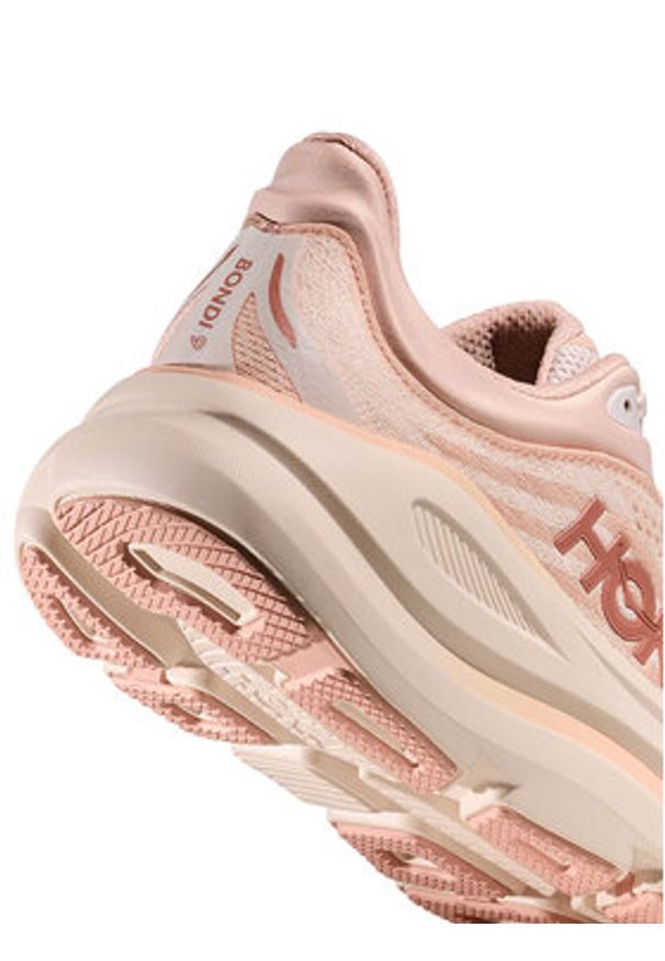 HOKA - Hoka Buty do biegania Bondi 9 1162012 Różowy. Kolor: różowy. Materiał: materiał