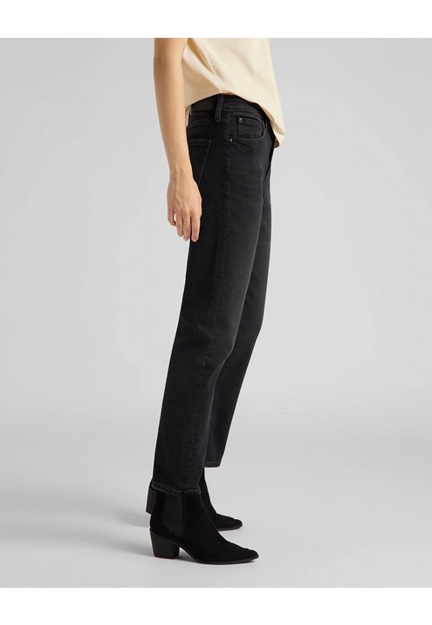 Lee - DAMSKIE SPODNIE JEANSOWE LEE Carol CAPTAIN BLACK L30UCPTY 112106734