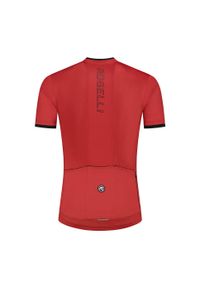 ROGELLI - Koszulka rowerowa męska Rogelli Essential. Kolor: czerwony, wielokolorowy, czarny. Sport: kolarstwo