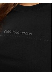 Calvin Klein Jeans T-Shirt Institutional Graphic J20J224990 Czarny Slim Fit. Kolor: czarny. Materiał: bawełna