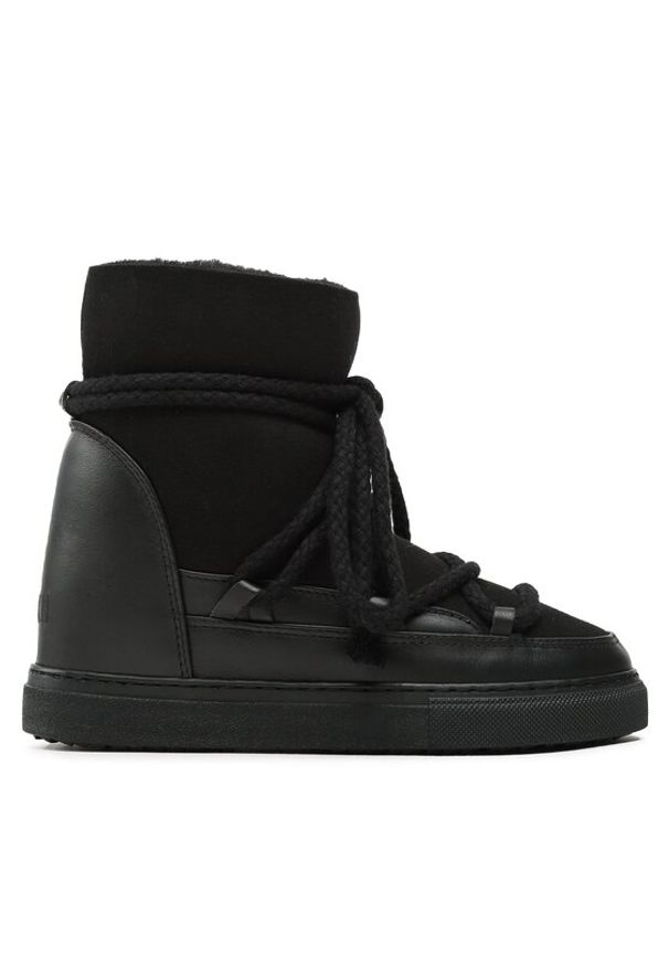 Inuikii Śniegowce Classic Wedge 75203-005 Czarny. Kolor: czarny. Materiał: zamsz, skóra