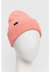Burton czapka Recycled All Day Long kolor różowy z grubej dzianiny. Kolor: różowy. Materiał: dzianina #3