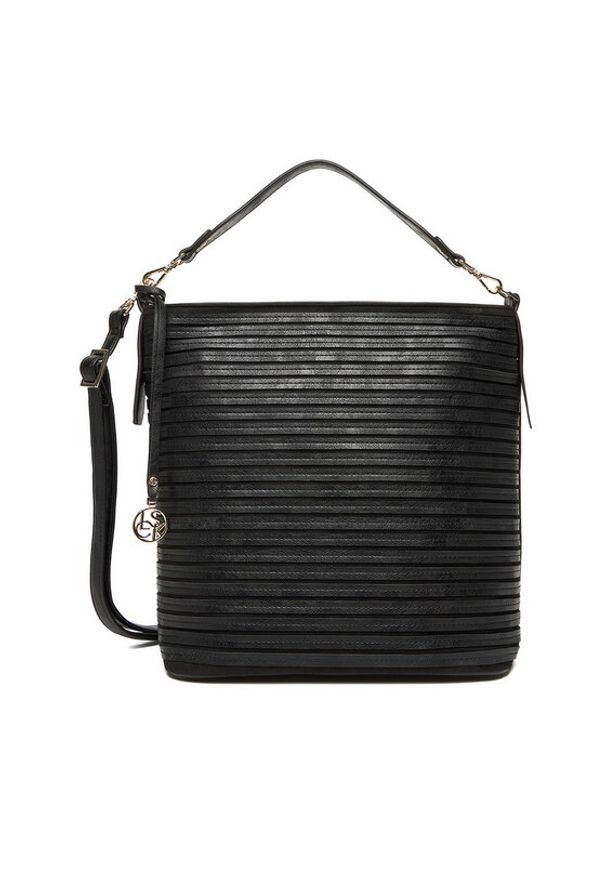 Lasocki Torebka CEO-LSK-K-021-06 Czarny. Kolor: czarny