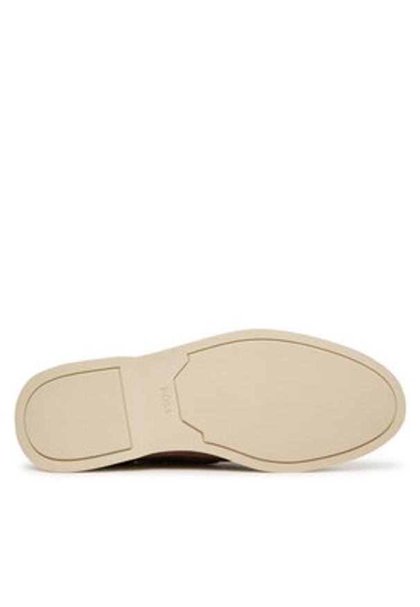 BOSS Półbuty Sienne 50563130 Beżowy. Kolor: beżowy. Materiał: zamsz, skóra