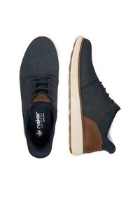 Rieker Półbuty B3357-14 Granatowy. Kolor: niebieski. Materiał: skóra, nubuk #8
