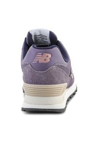Buty New Balance W WL574TP2 fioletowe. Okazja: na co dzień. Zapięcie: sznurówki. Kolor: fioletowy. Materiał: guma, skóra. Szerokość cholewki: normalna. Model: New Balance 574 #3