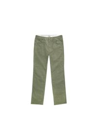 Wrangler - WRANGLER MĘSKIE SPODNIE MATERIAŁOWE GREENSBORO DUSTY OLIVE 112356861. Materiał: materiał #5