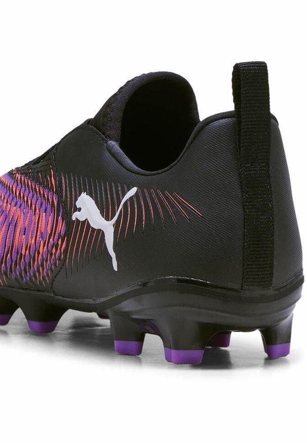 Buty Piłkarskie Puma Future 8 Match Ll Fg/Ag Jr Dzieci. Kolor: biały, czarny, czerwony, wielokolorowy. Sport: piłka nożna