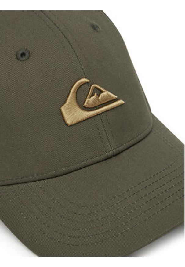 Quiksilver Czapka z daszkiem QS-M3-002-SS25 Zielony. Kolor: zielony. Materiał: bawełna, materiał