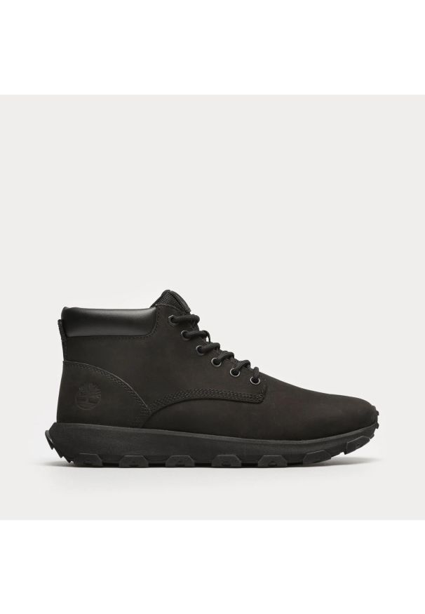 Timberland Winsor Park MID LACE UP SNEAKER BLACK Sneakersy męskie. Kolor: czarny