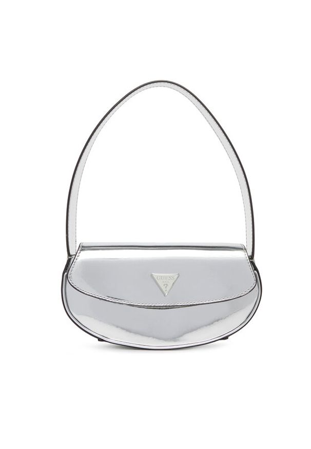 Guess Torebka HWMY94 96780 Srebrny. Kolor: srebrny. Materiał: skórzane