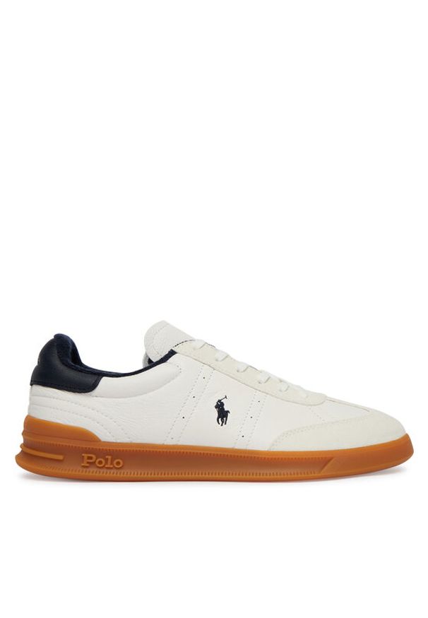 Polo Ralph Lauren Sneakersy Hrt Aera Pp Sk Ltl 809P06951001 Biały. Kolor: biały. Materiał: skóra