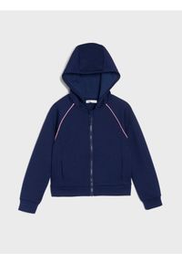 Sinsay - Bluza z kapturem Active - granatowy. Typ kołnierza: kaptur. Kolor: niebieski